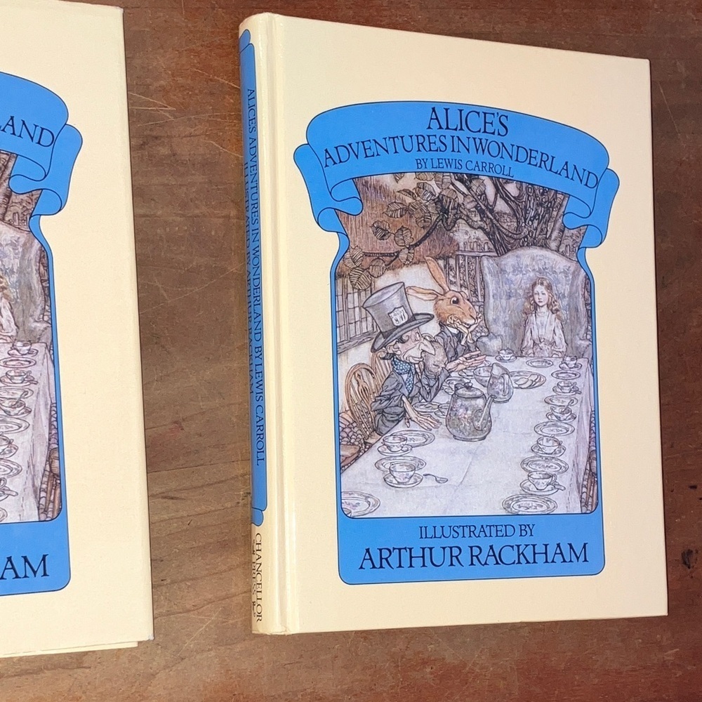Alice's Adventures in Wonderland Illustrated Book rare vintage 1986 reprint - Picture 11 of 16